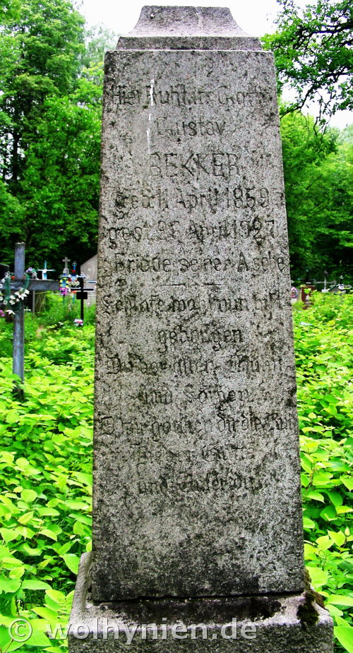 Bekker, Gustav