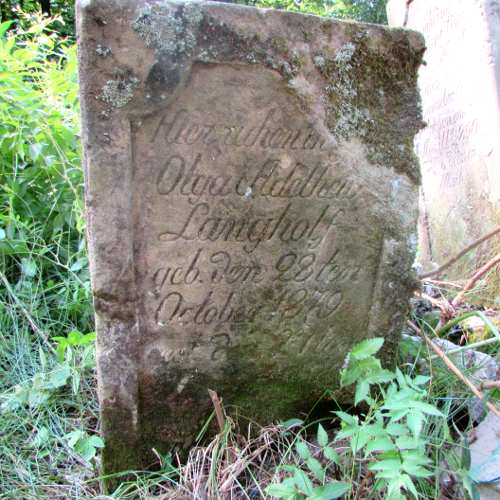 Langholf, Olga